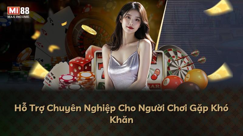 Hỗ Trợ Chuyên Nghiệp Cho Người Chơi Gặp Khó Khăn