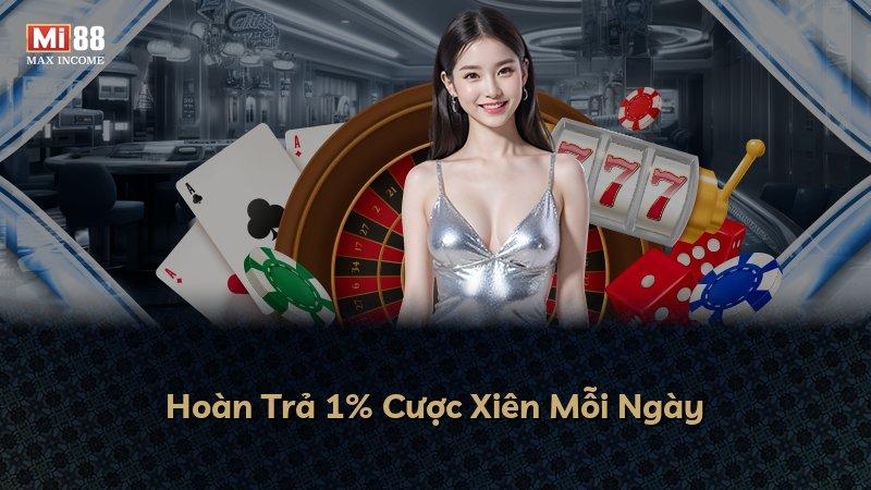 Hoàn Trả 1% Cược Xiên Mỗi Ngày