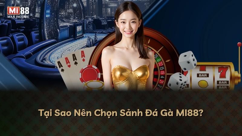 Tại Sao Nên Chọn Sảnh Đá Gà MI88?