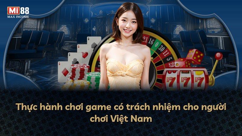 Thực hành chơi game có trách nhiệm cho người chơi Việt Nam